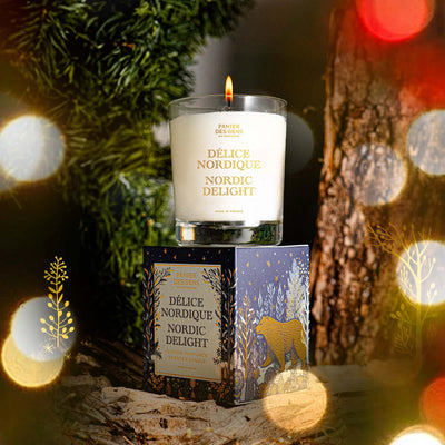 Christmas scented candle - NORDIC DELIGHT 180G (6 OZ.)