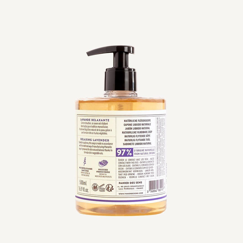 Liquid Marseille Soap - Soothing Lavender 500ml