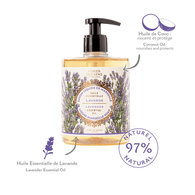 Liquid Marseille Soap - Soothing Lavender 500ml